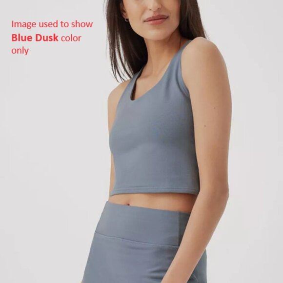 Pact Studio Athleisure Dress BLUE DUSK Sz L - Picture 2 of 4